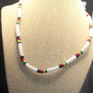 Vintage surfer Necklace PUKA